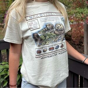 Taylor Swift Liberty Graphics Monterey Bay Aquarium Sea Otter Tee